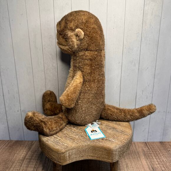 Jellycat Brooke Otter Jellycat Woodland Animals NEW! Fast SHIP RaRe - Picture 7 of 11